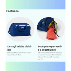 Zaino Sportivo ad Alta Visibilità